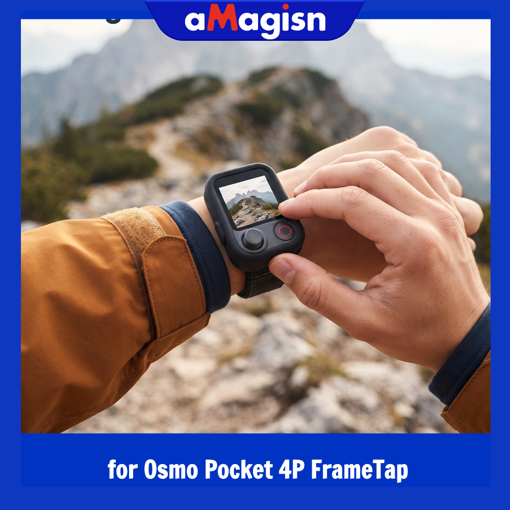 Drone Gimbal Case - aMagisn FrameTap Silikon Kılıf, Bilek Kayışı,