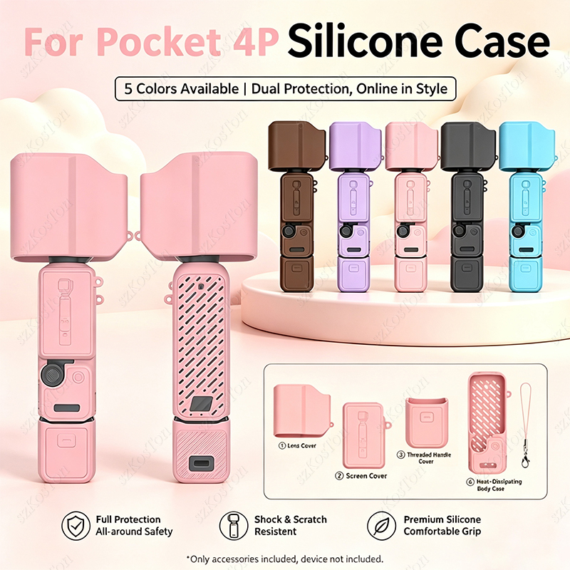 Drone Gimbal Case - DJI OSMO Pocket 4P için Silikon