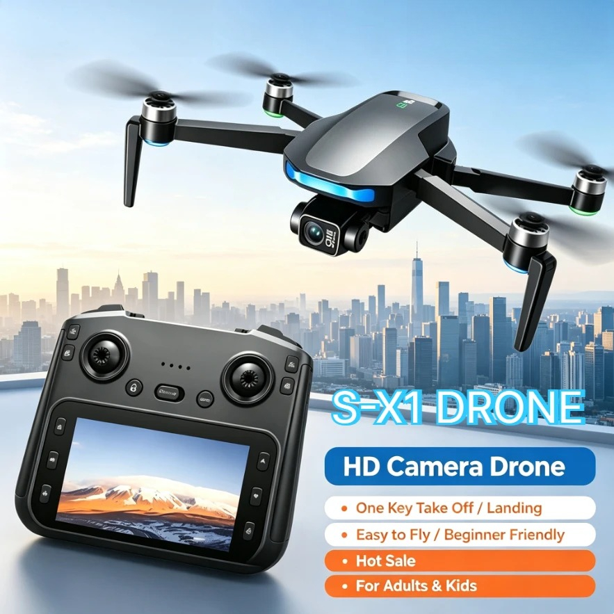 Orijinal S-X1 GPS Drone 8K HD  - Drone Gimbal 3 Axis incelemesi ve fiyatı