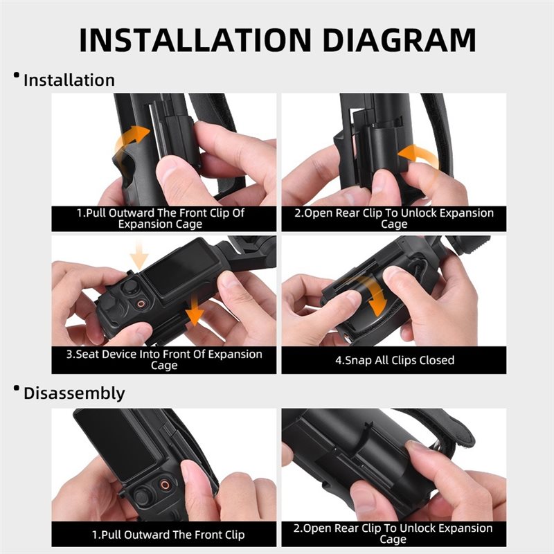 ABZZ-Pocket 4P Genişletilebili - Drone Gimbal Case incelemesi ve fiyatı