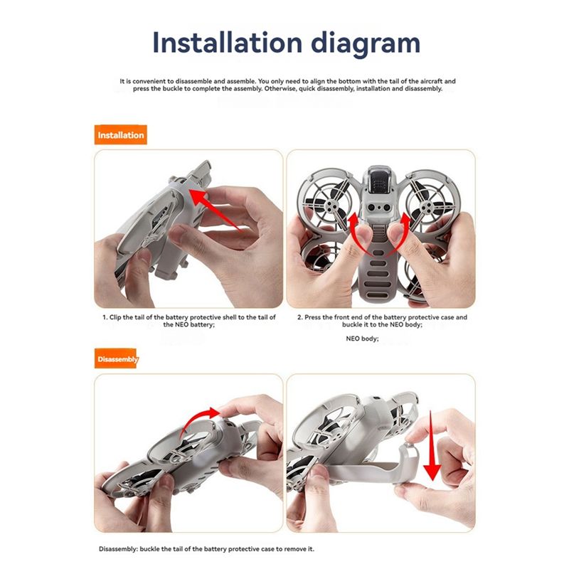 DJI NEO Drone için B92B Pil Ko - Drone Gimbal For Gopro incelemesi ve fiyatı