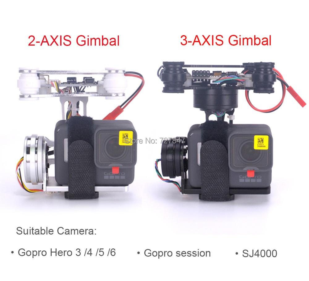 RTF FPV 3-AXIS/Hafif 2-AXIS Fı - Drone Gimbal For Gopro Hero incelemesi ve fiyatı